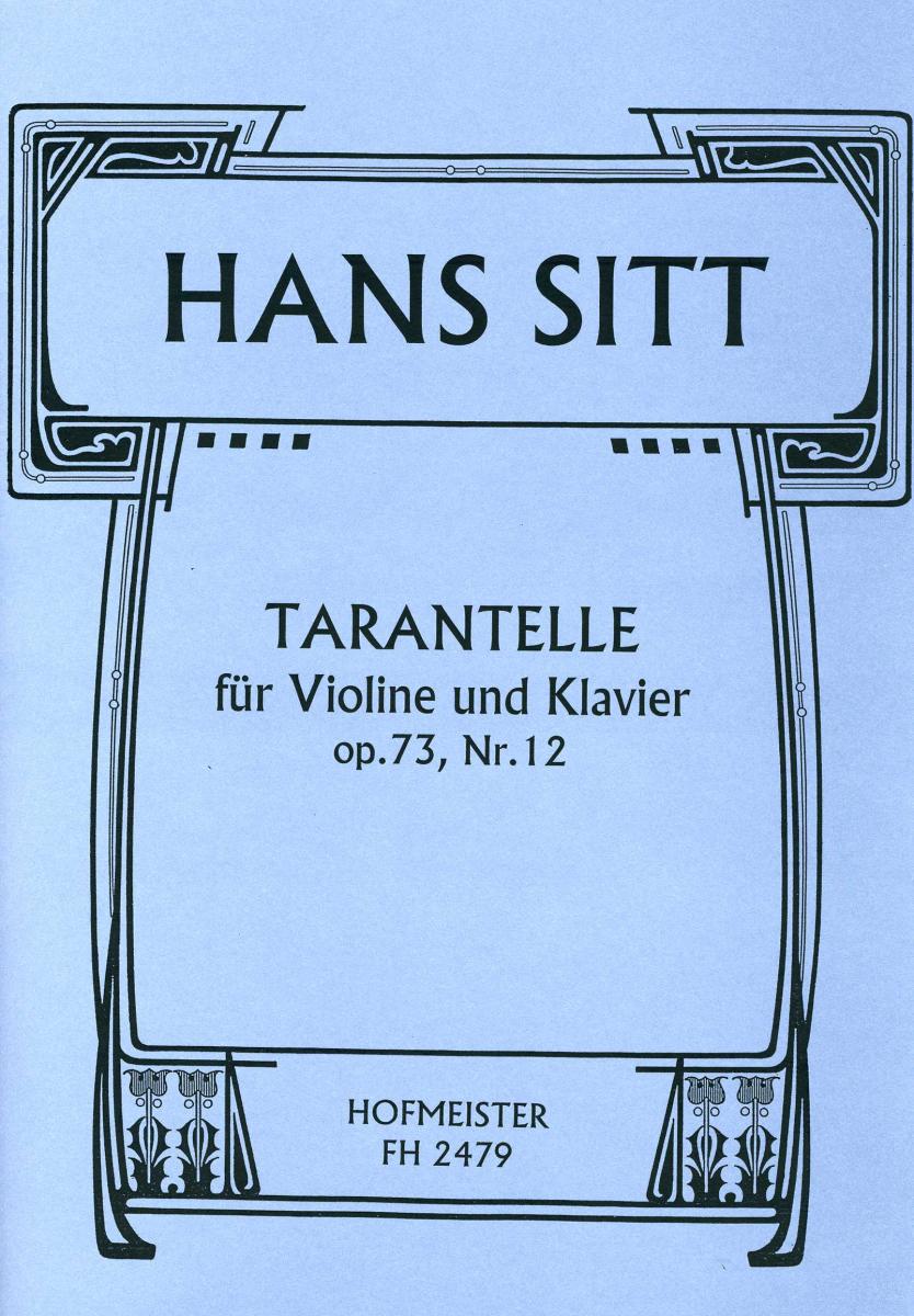 Sitt, H.: Tanrantella Op 73/12