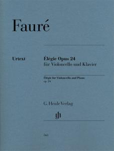 Gabriel Fauré: Élégie Op.24 For Violoncello And Piano