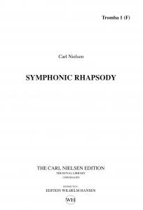 Carl Nielsen: Symphonic Rhapsody - Parts