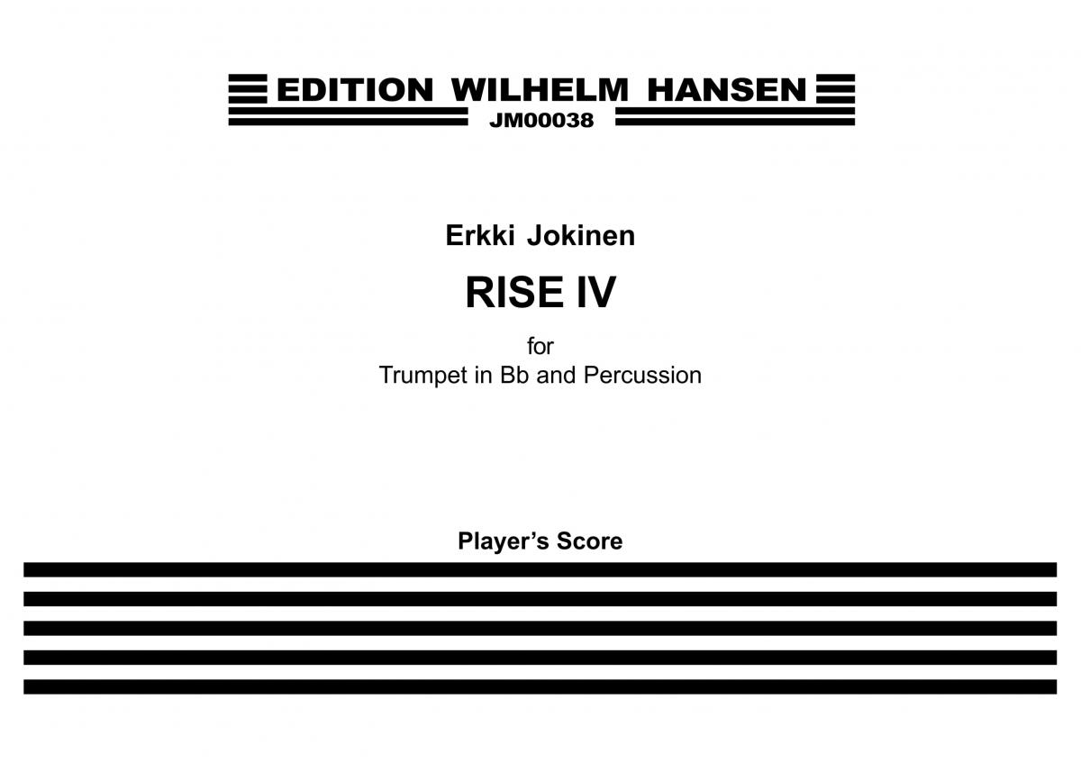 Erkki Jokinen: Rise IV (Performing Score)