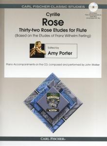 32 Rose Etudes For Flute