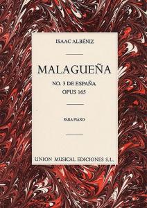 Albeniz Malaguena From Espana Op.165 Piano