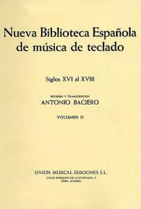 Varios Nueva Biblioteca Espanola De Musica De Teclado Vol.2