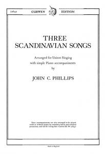 Phillips, J 3 Scandinavian Songs Unison/Piano