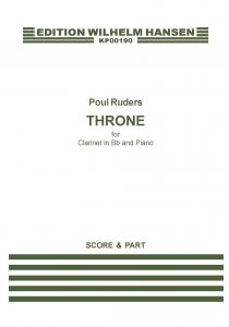 Poul Ruders: Throne For Clarinet And Piano.