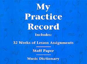 Hal Leonard Student Piano Library: My Practice Record