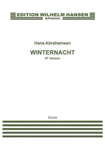 Hans Abrahamsen: Winternacht - 87 Version (Score)