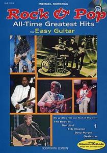 Rock And Pop All Time Greatest Hits For Easy Guitar