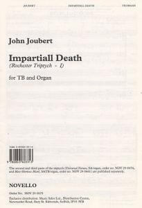 John Joubert: Impartial Death (Rochester Triptych I) Op.132