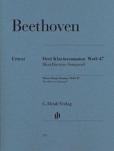 Ludwig van Beethoven: 3 Piano Sonatas WoO 47 [Kurfürsten]