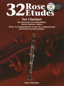 Cyrille Rose: 32 Rose Etudes - Book/CD