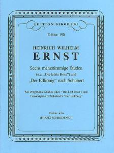 Heinrich Wilheim Ernst: Six Polyphonic Studies - Violin