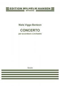 Niels Viggo Bentzon: Accordion Concerto (score)