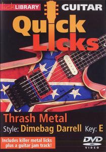 Lick Library: Quick Licks - Dimebag Darrell Thrash Metal