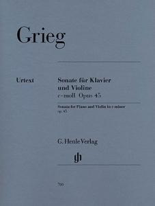 Edvard Grieg: Sonata For Piano And Violin In C Minor Op.45