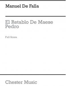 De Falla: El Retablo De Maese Pedro (Full Score)