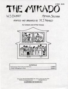 William Gilbert/Arthur Sullivan: The Mikado (5-Pack Of Performer's Parts)