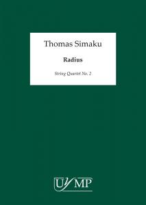 Thomas Simaku: Radius - String Quartet No. 2