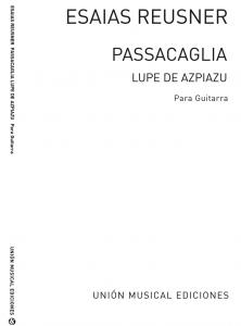 Reusner: Passacaglia (Azpiazu) for Guitar