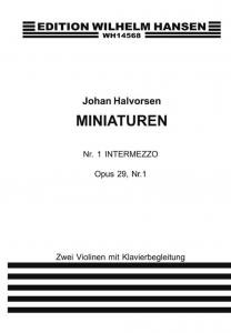 Halvorsen Miniture Op.29 Nr.1 Vln/Pf