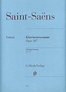 Camille Saint-Saens: Clarinet Sonata Op.167 (Urtext)