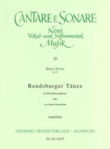 Hans Poser: Rendsburger Tanze Op.42