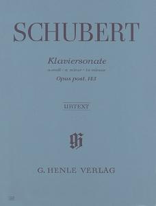 Franz Schubert: Klaviersonate A-Moll Op. 143 (Urtext)