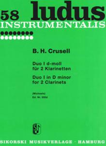 Bernhard Crusell: Duo No I In D Minor