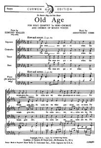 Cecil Armstrong Gibbs: Old Age (SATB)