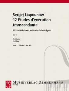 Sergei Liapunov: 12 Etudes Op.11 Nos.4-6