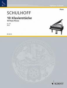 Erwin Schulhoff: 10 pianostycken (10 Piano Pieces, Op. 30)