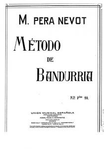 Pera Nevot: Metodo De Bandurria