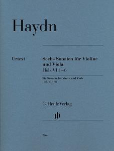 Franz Joseph Haydn: Sechs Sonaten Fur Violine Und Viola