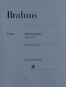 Johannes Brahms: Klavierstucke Op. 119 (Urtext)