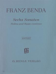 Franz Benda: 6 Sonatas for Violin and Basso Continuo