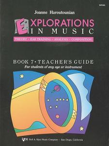 Explorations In Music Teacher's Book 7