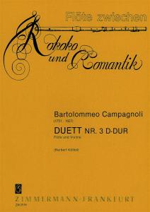 Campagnoli: Duet No 3 D Major