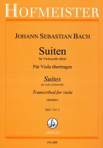 Johann Sebastian Bach: Suiten Für Violoncello Band 2