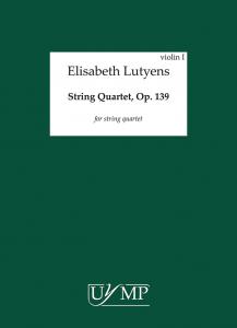 Elisabeth Lutyens: String Quartet Op.139 (Parts)