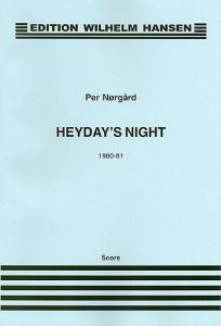 Per Nørgård: Heyday's Night (Score And Parts)