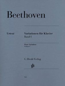 Ludwig van Beethoven: Variations for Piano, Volume I