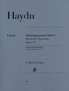 Franz Joseph Haydn: String Quartets - Volume V Op.33 'Russian Quartets' (Henle U