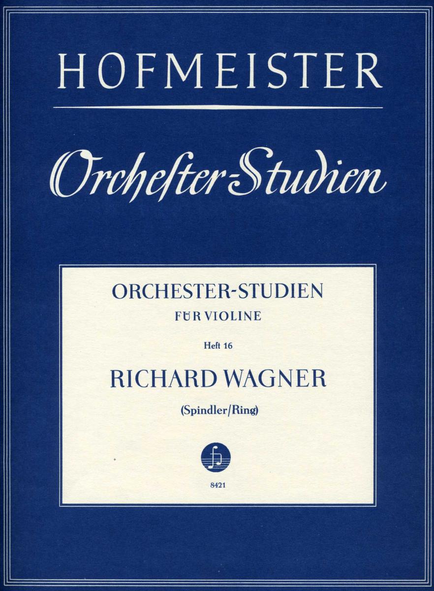 Wagner: Orchestral Studies Book 16 - Meistersinger