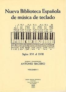 Varios Nueva Biblioteca Espanola De Musica De Teclado Vol.1