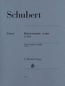 Franz Schubert: Piano Sonata In A D.959 (Urtext Edition)