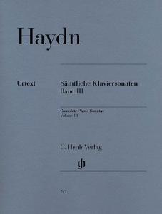 Franz Joseph Haydn: Complete Piano Sonatas Volume 3 (Henle Urtext Edition)