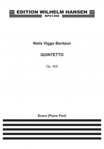 Bentzon Quintetto Op.405 4flt/Pf Sc