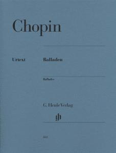 Frédéric Chopin: Ballades (Henle Urtext Edition)