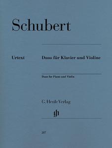 Franz Schubert: Duos for Piano and Violin