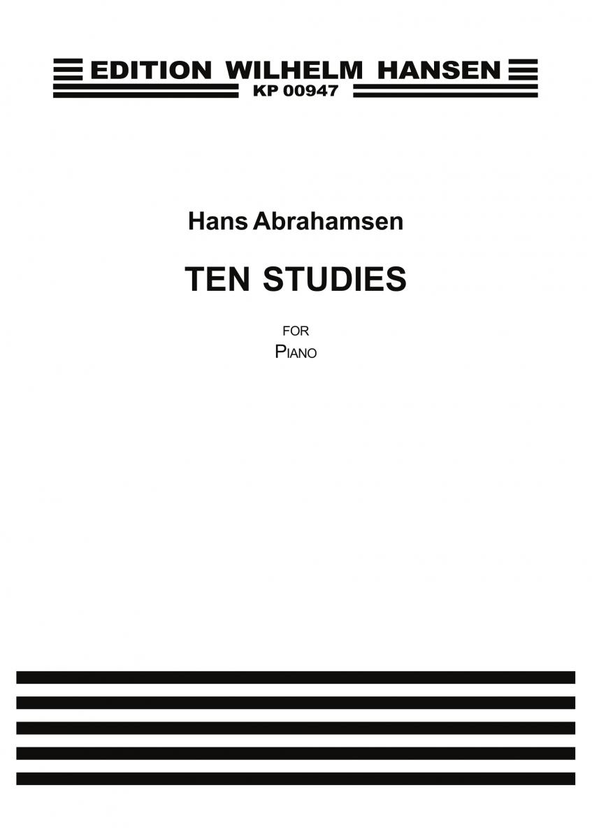 Hans Abrahamsen: Ten Studies For Piano